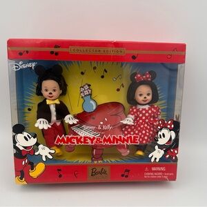 Disney Barbie Collector Edition Mickey & Minnie Dolls